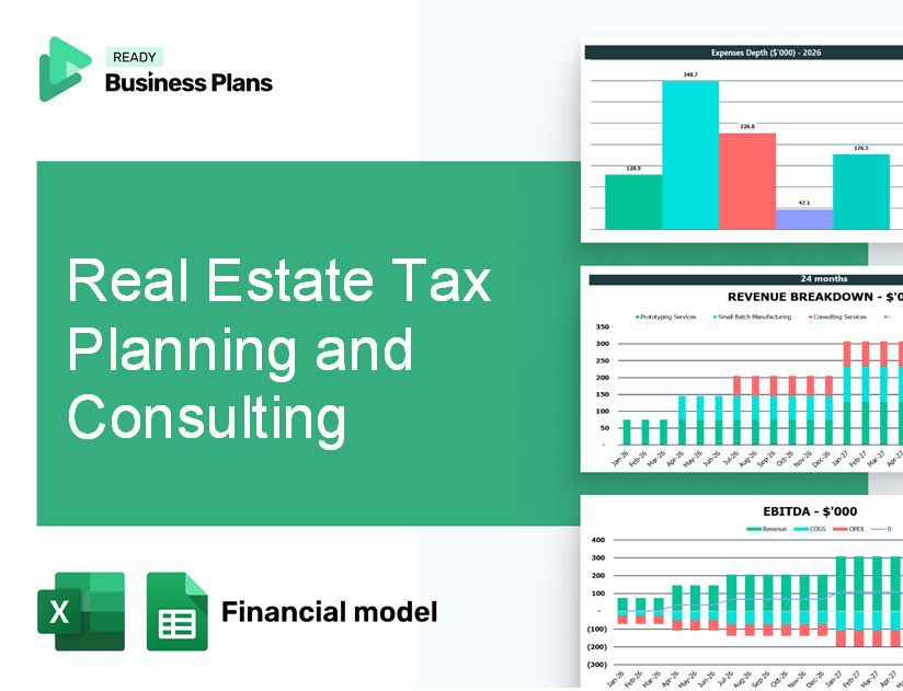Real Estate Tax Planning and Consulting Financial Model