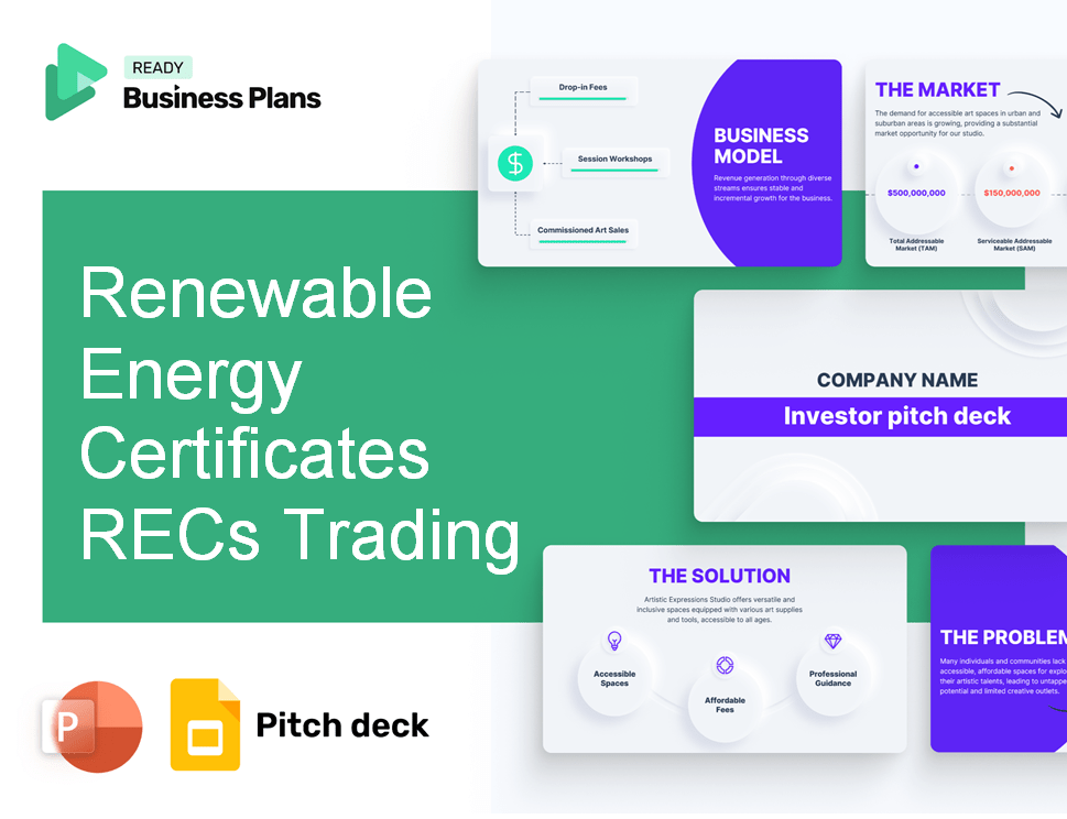 Renewable Energy Certificates RECs Trading Pitch Deck