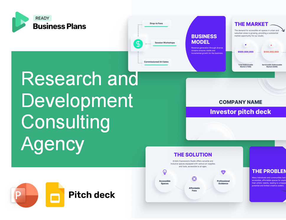 Research and Development Consulting Agency Pitch Deck