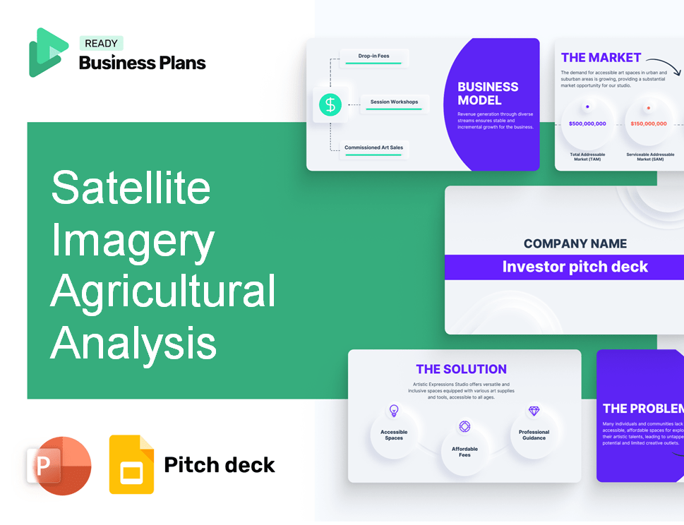 Satellite Imagery Agricultural Analysis Pitch Deck