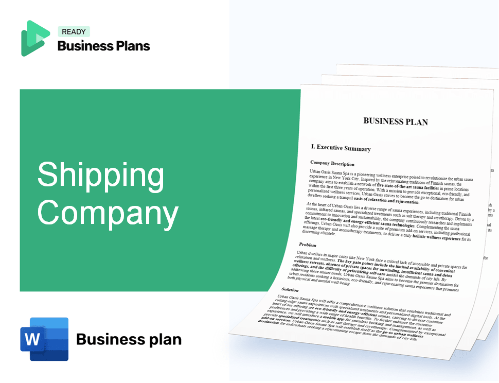 Shipping Company Business Plan