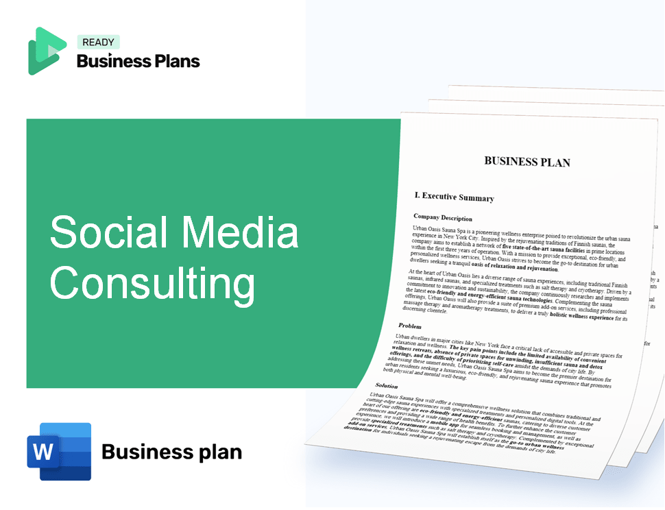 Social Media Consulting Business Plan