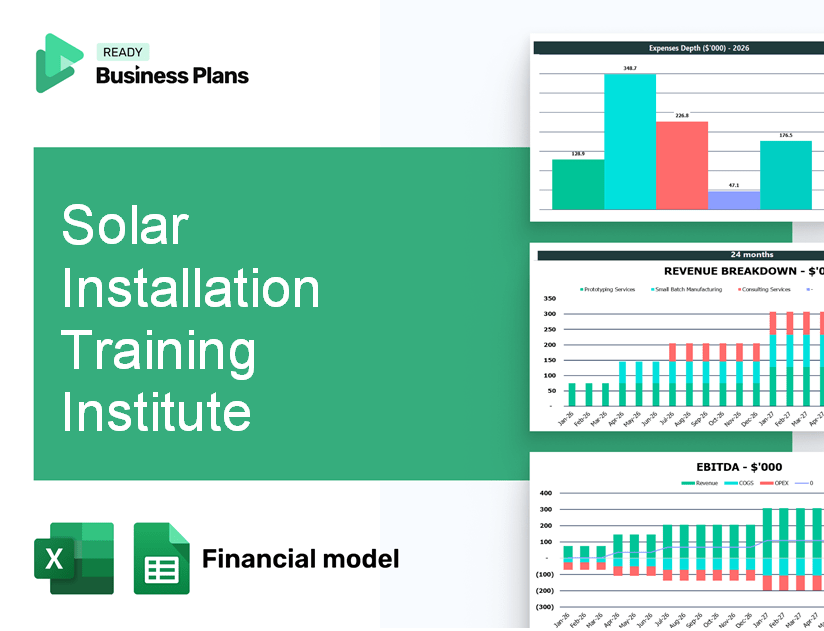 Solar Installation Training Institute Financial Model