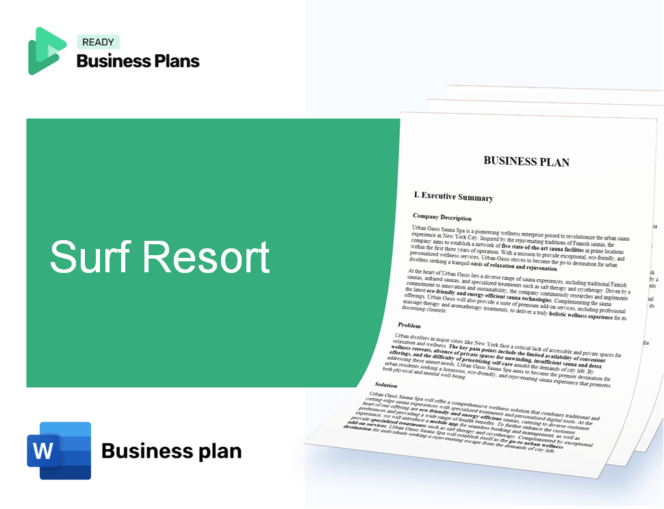 Surf Resort Business Plan