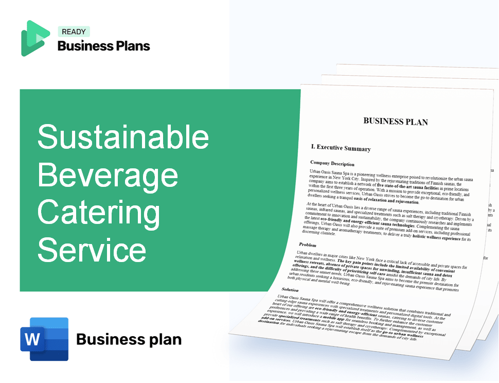 Sustainable Beverage Catering Service Business Plan