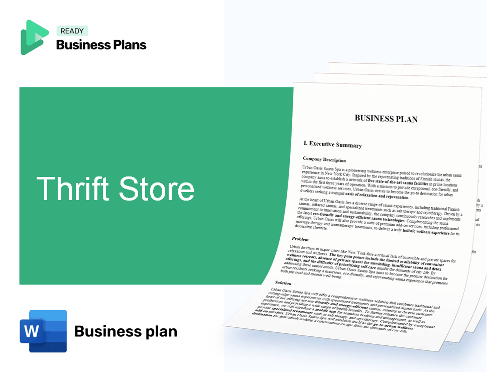 Thrift Store Business Plan
