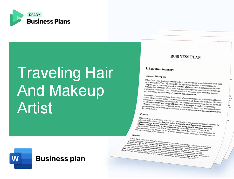 Traveling Hair And Makeup Artist Business Plan