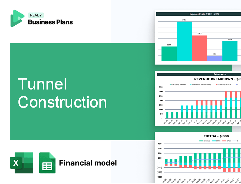 Tunnel Construction Financial Model
