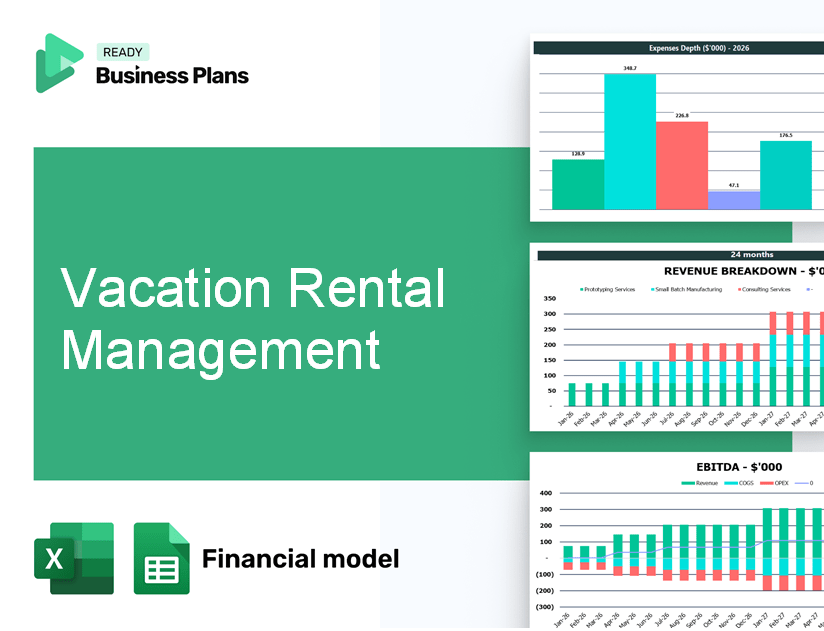 Vacation Rental Management Financial Model