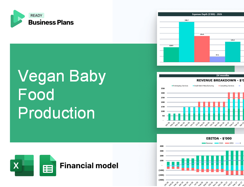 Vegan Baby Food Production Financial Model