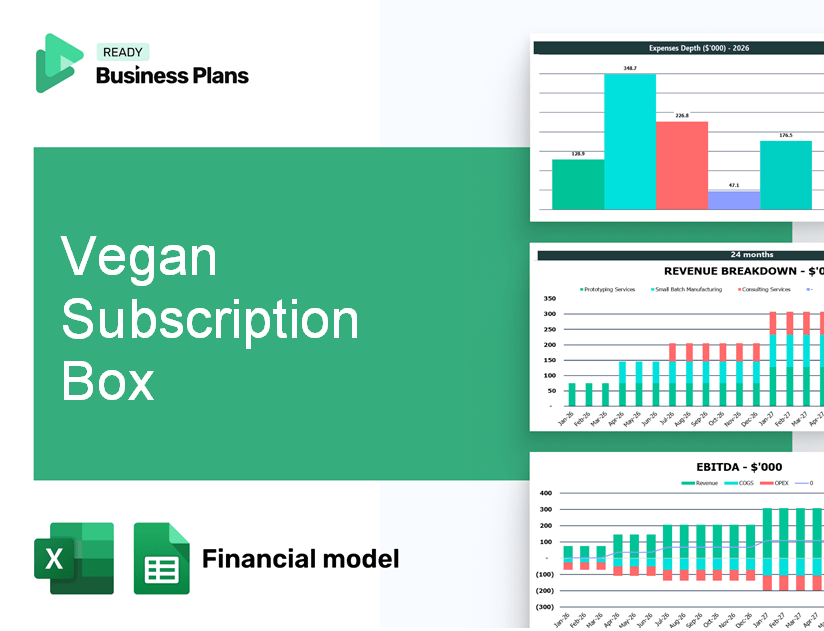 Vegan Subscription Box Financial Model