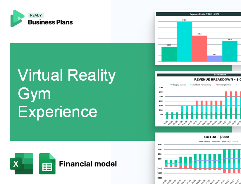 Virtual Reality Gym Experience Financial Model