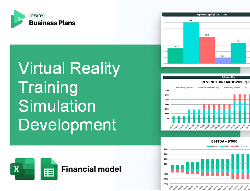 Virtual Reality Training Simulation Development Financial Model