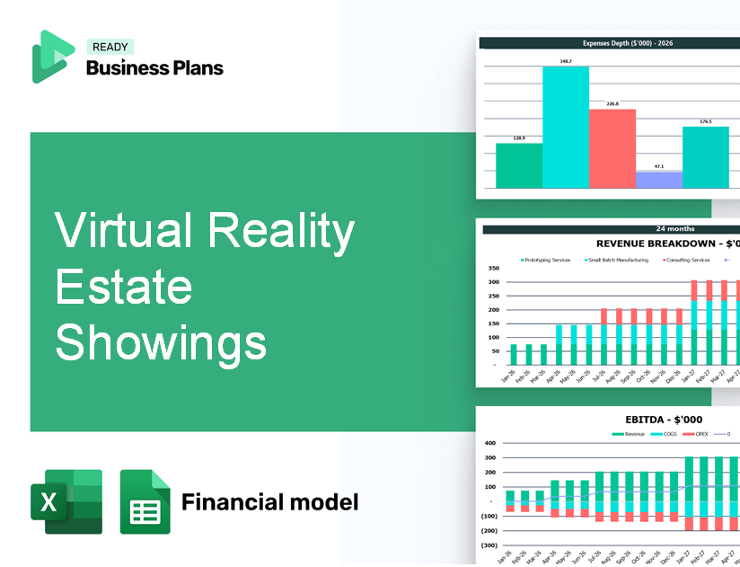 Virtual Reality Estate Showings Financial Model