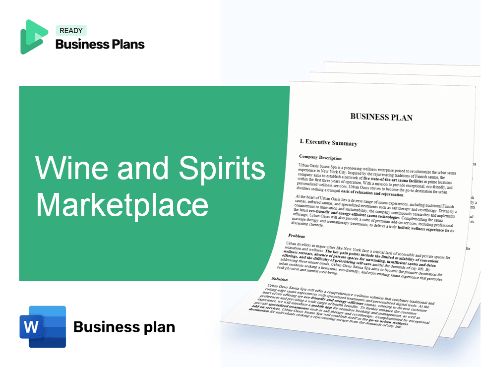 Wine and Spirits Marketplace Business Plan